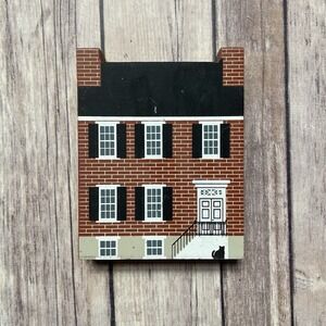 Miller House ~ Hagerstown Series Faline Cats Meow 1988 Shelf Sitter Signed '88 2